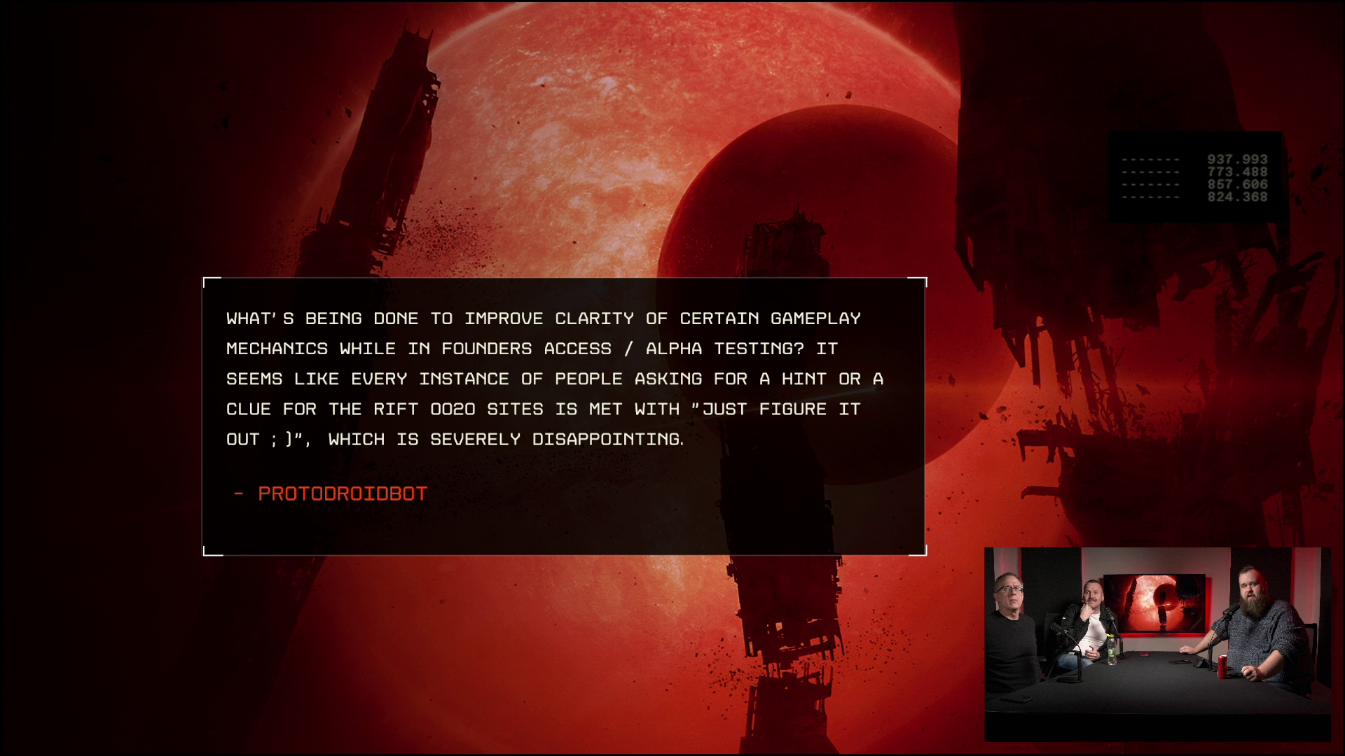 Modular ships question displayed
